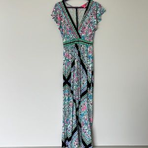 Lilly Pulitzer long patterned dress